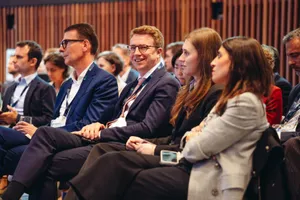 Audience in the plenary, lill Global Symposium 2026, Rhodes House, Oxford