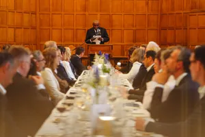 The symposium dinner at Rhodes House, lill Global Symposium 2026, Rhodes House, Oxford